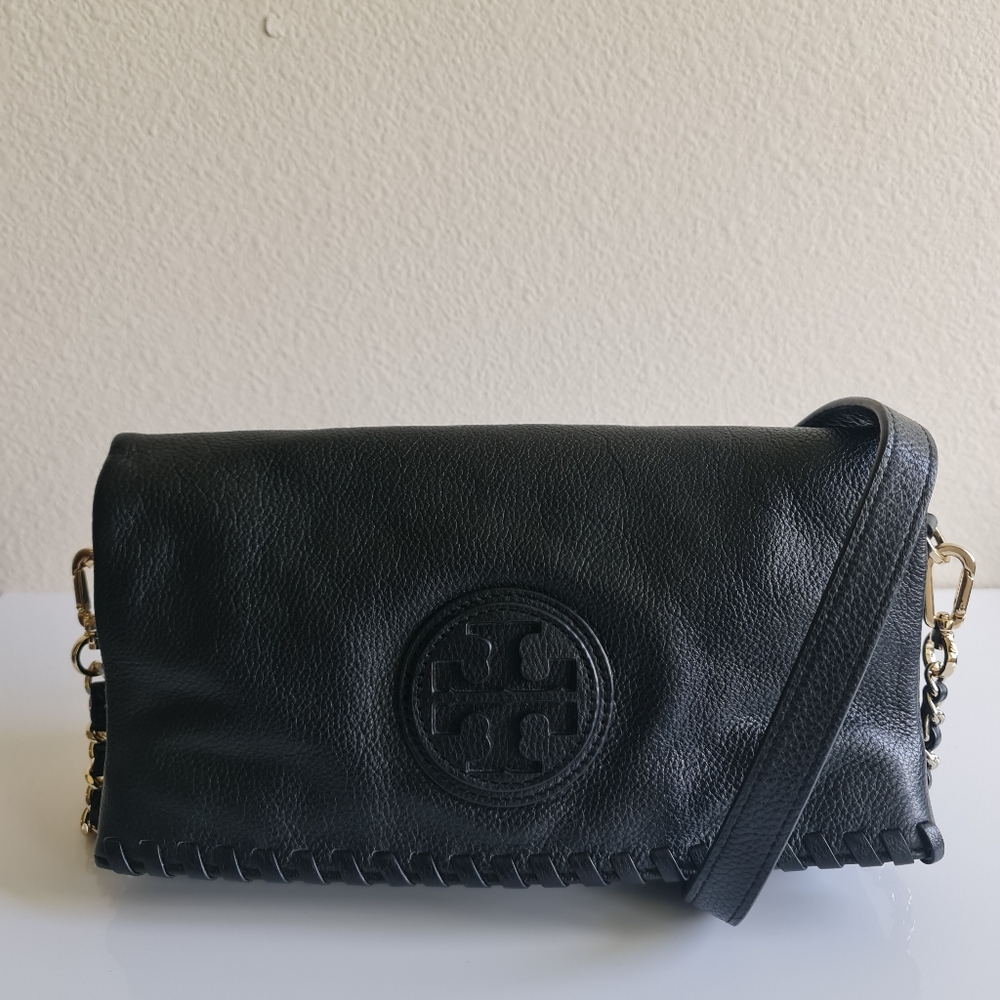 Tory Burch Black Leather Crossbody Bag - Picture 5 of 17